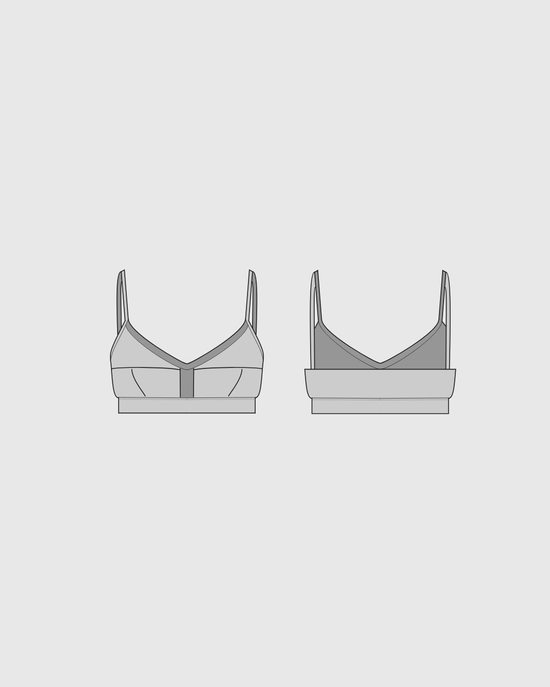Editable flat sketch template 4